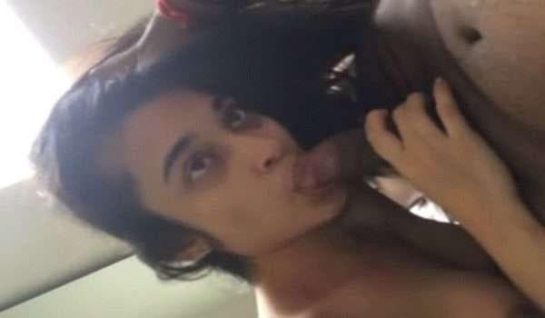 Desi Girlfriend's Amazing Cock Sucking and Dick Riding