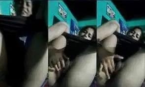 Young Village Girl Quenching Her Pussy Fire With Her Fingers