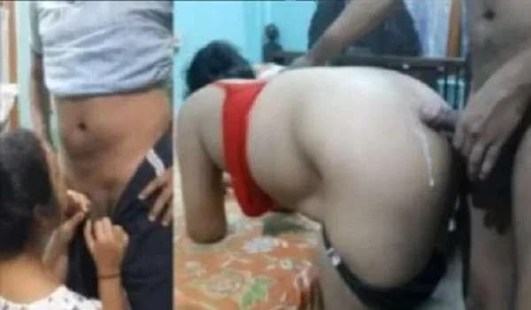 Brother-in-Law Fucked Sister-in-Law's Ass Standing Up