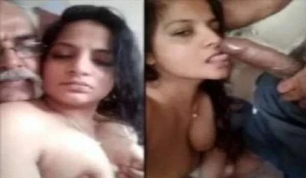 Young Bhabhi Fucked by Uncle, Pressed Her Juicy Big Boobs