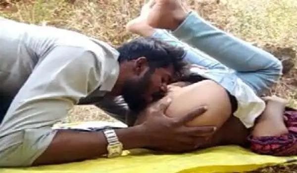New Couple Fucking Hard in the Park